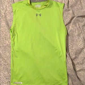 Large Heat Gear Sleeveless Compression Shirt